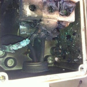 Loose connection causing major meltdown Loose connection causing major meltdown